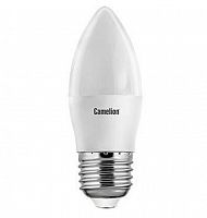 Лампа светодиодная Camelion C35 Свеча Е27 220В 8Вт 750Лм 4500К картинка 
